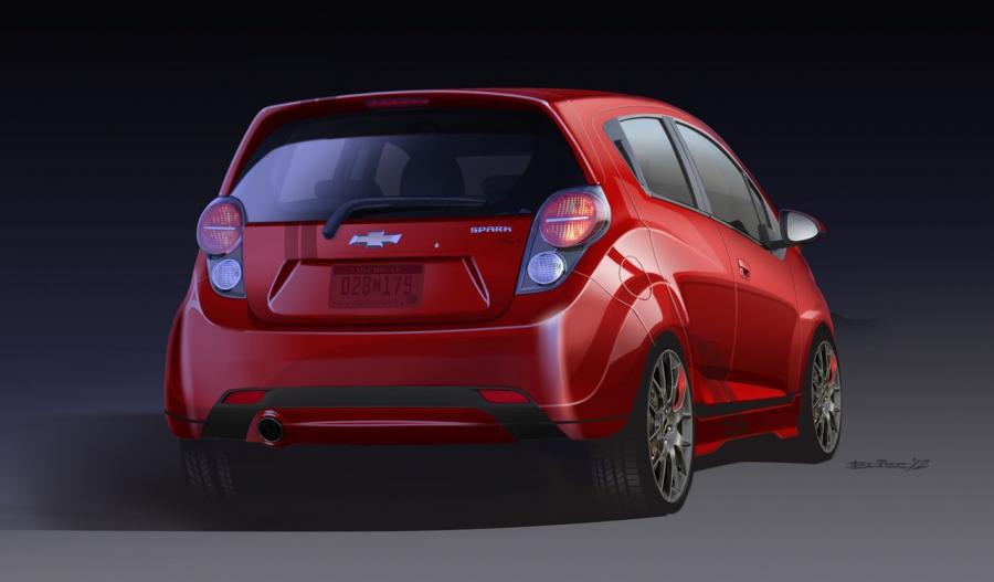  Chevrolet Spark Z-Spec 2012 года  (фото 2 из 2)